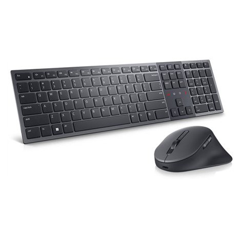Dell | Premier Collaboration Keyboard and Mouse | KM900 | Keyboard and Mouse Set | Wireless | US | Graphite | USB-A | Wireless c - 2